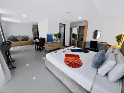 Familienzimmer mit Terrasse — Dee Residence Phuket